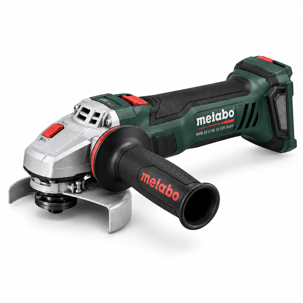 Ilustración de una amoladora a batería Metabo WVB 18 LT BL 11-125 Quick