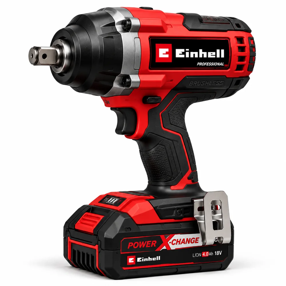 Llave de impacto a batería Einhell IMPAXXO 18/450 analizada en la comparativa